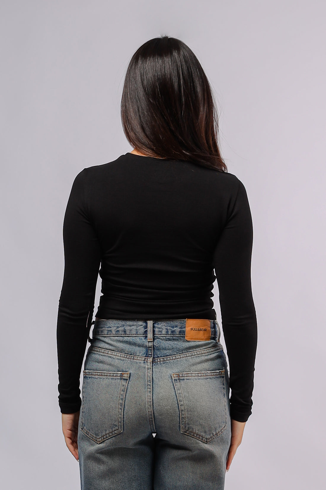 Black Long Sleeve Top